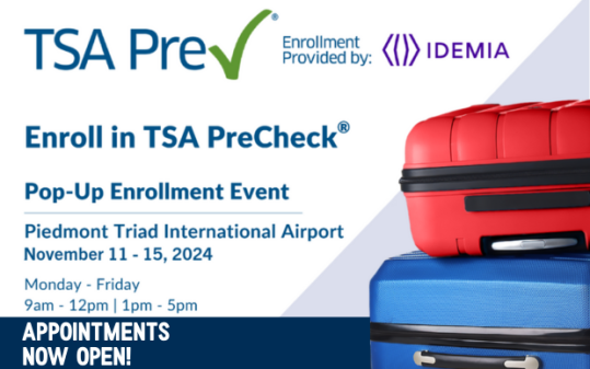 TSA Pre-Check event at PTI