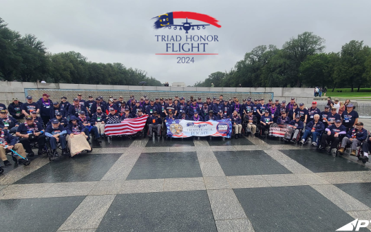 From PTI to D.C.: Triad Veterans Experience a Day of Honor and Tribute