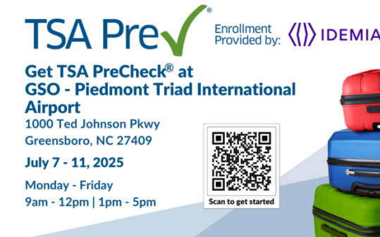 PTI hosts TSA PreCheck® Enrollment Event in July