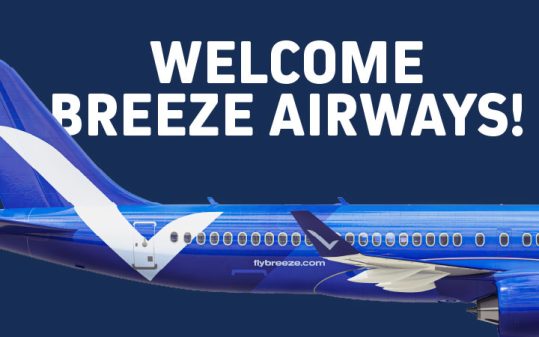 Fly Breeze from PTI: Now Serving Hartford and Orlando
