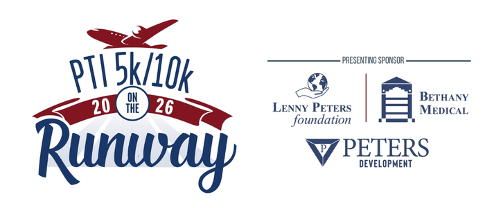 Run on the Runway Logo with Presenting Sponsors