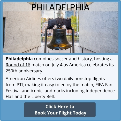 Philadelphia hosts WC knockout round match